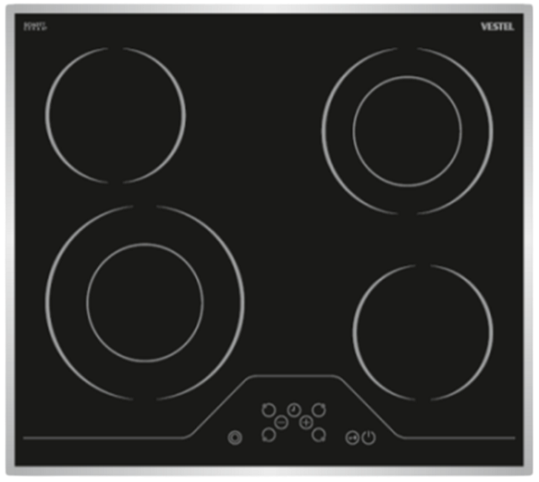 Разблокировка варочной панели Vestel VHE 60 SCDFT